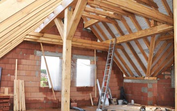 Poolestown attic trusses